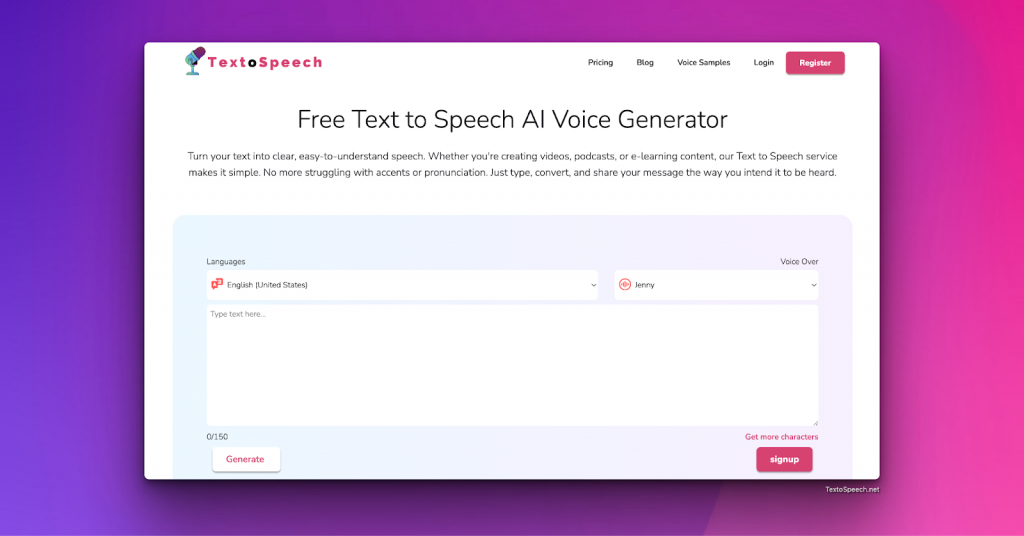 TextoSpeech Text to Speech