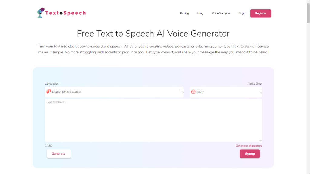 Textospeech