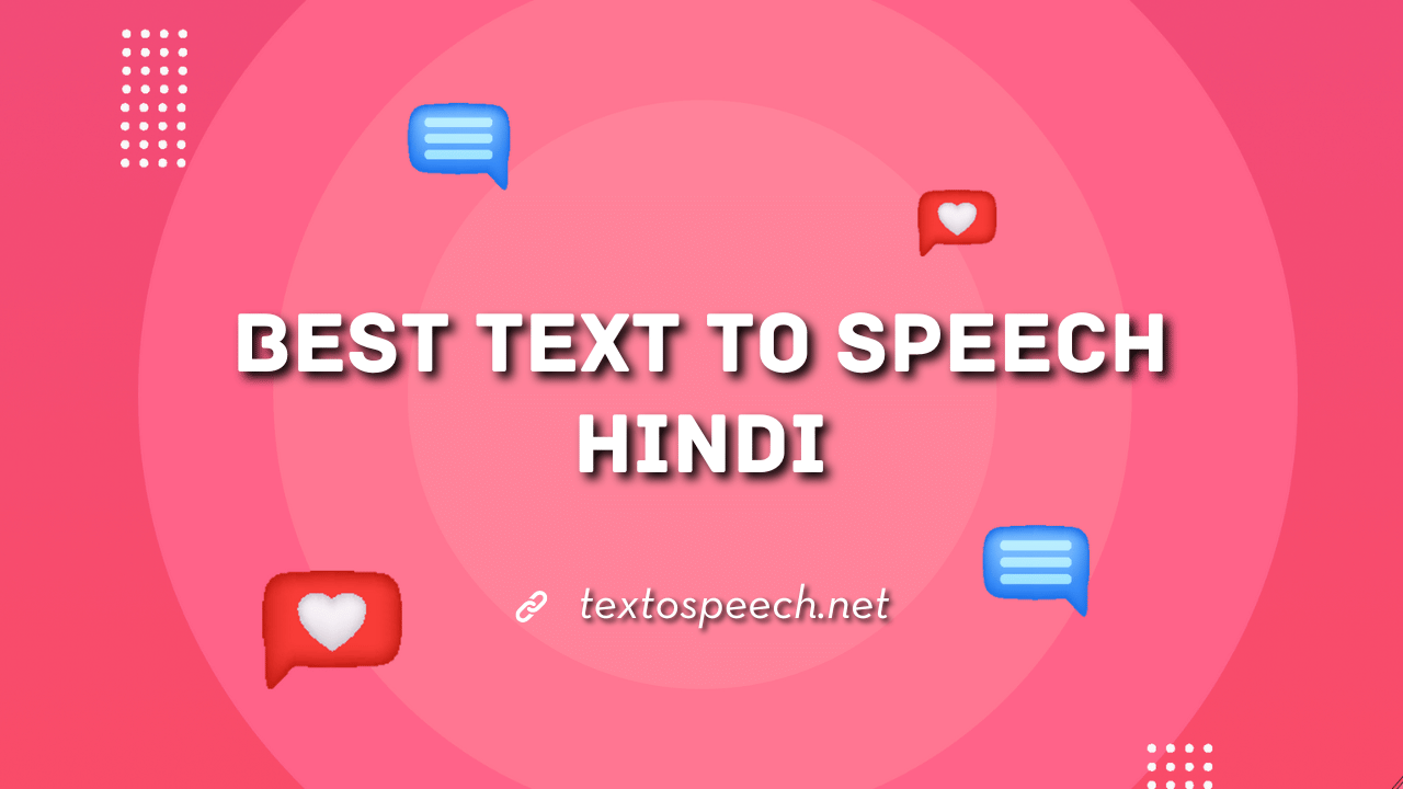 5 Best Text to Speech Hindi
