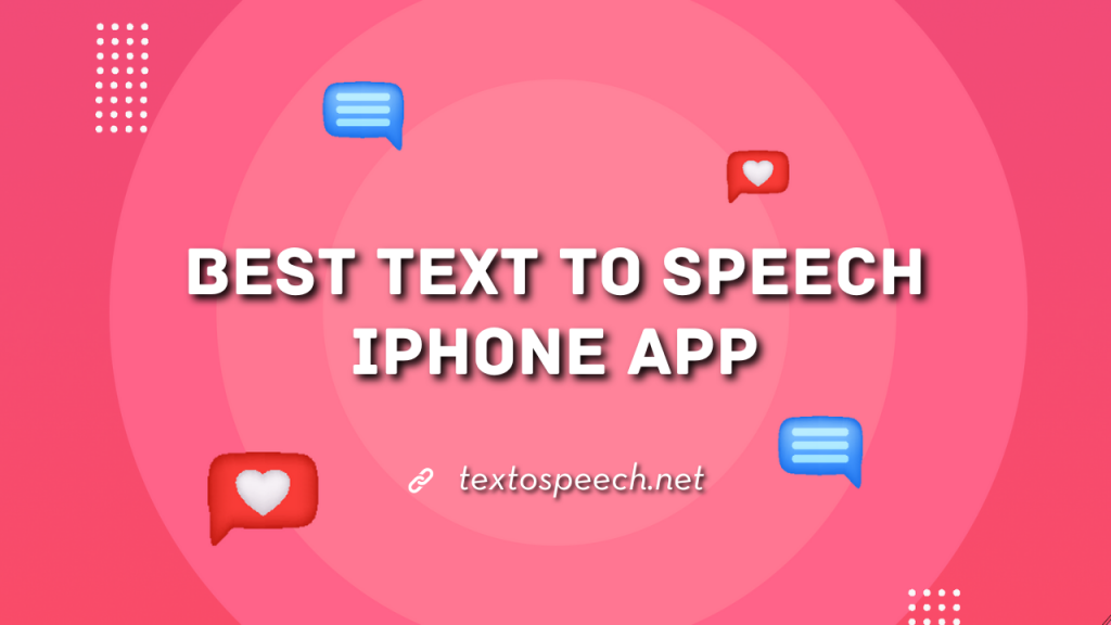 text to speech app on ios