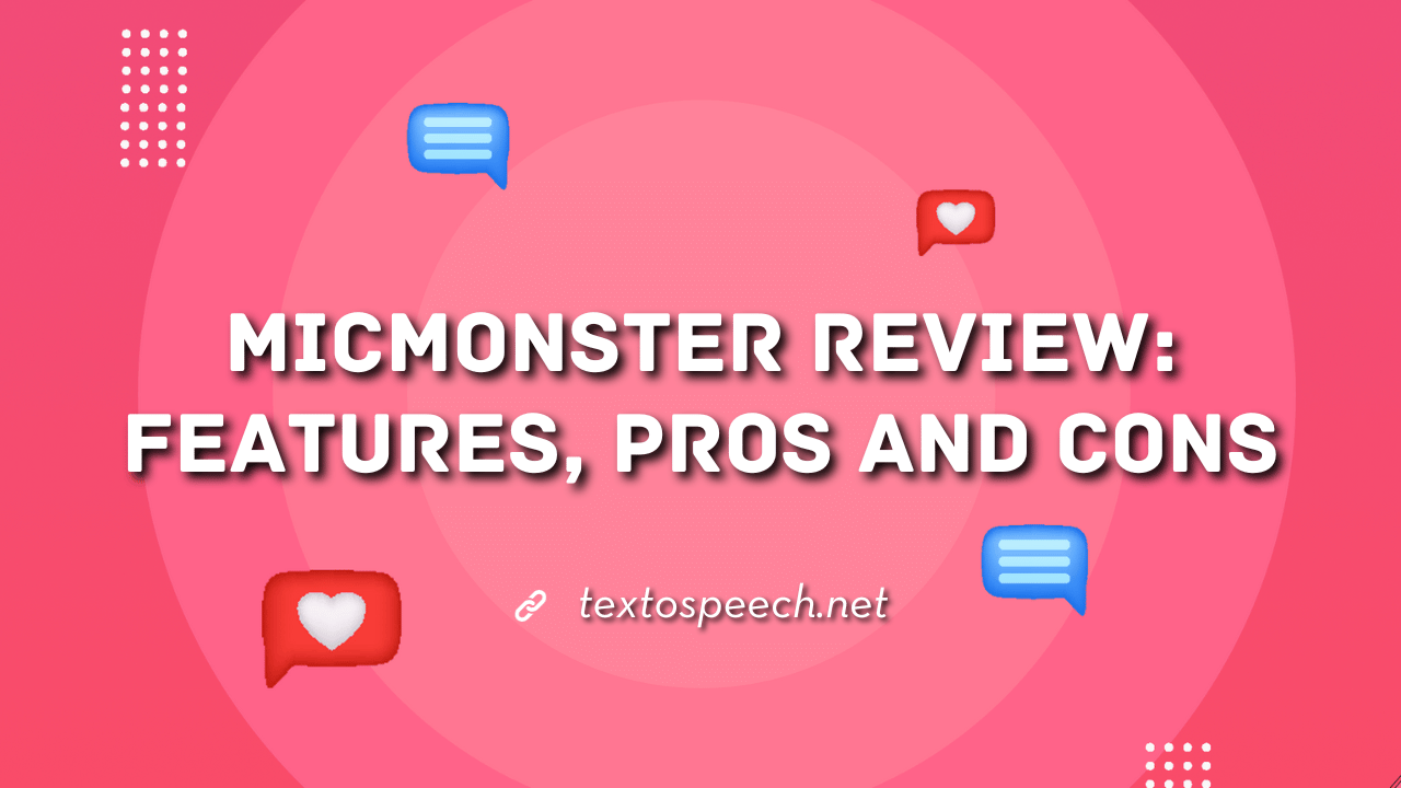 MicMonster Review: Features, Pros And Cons