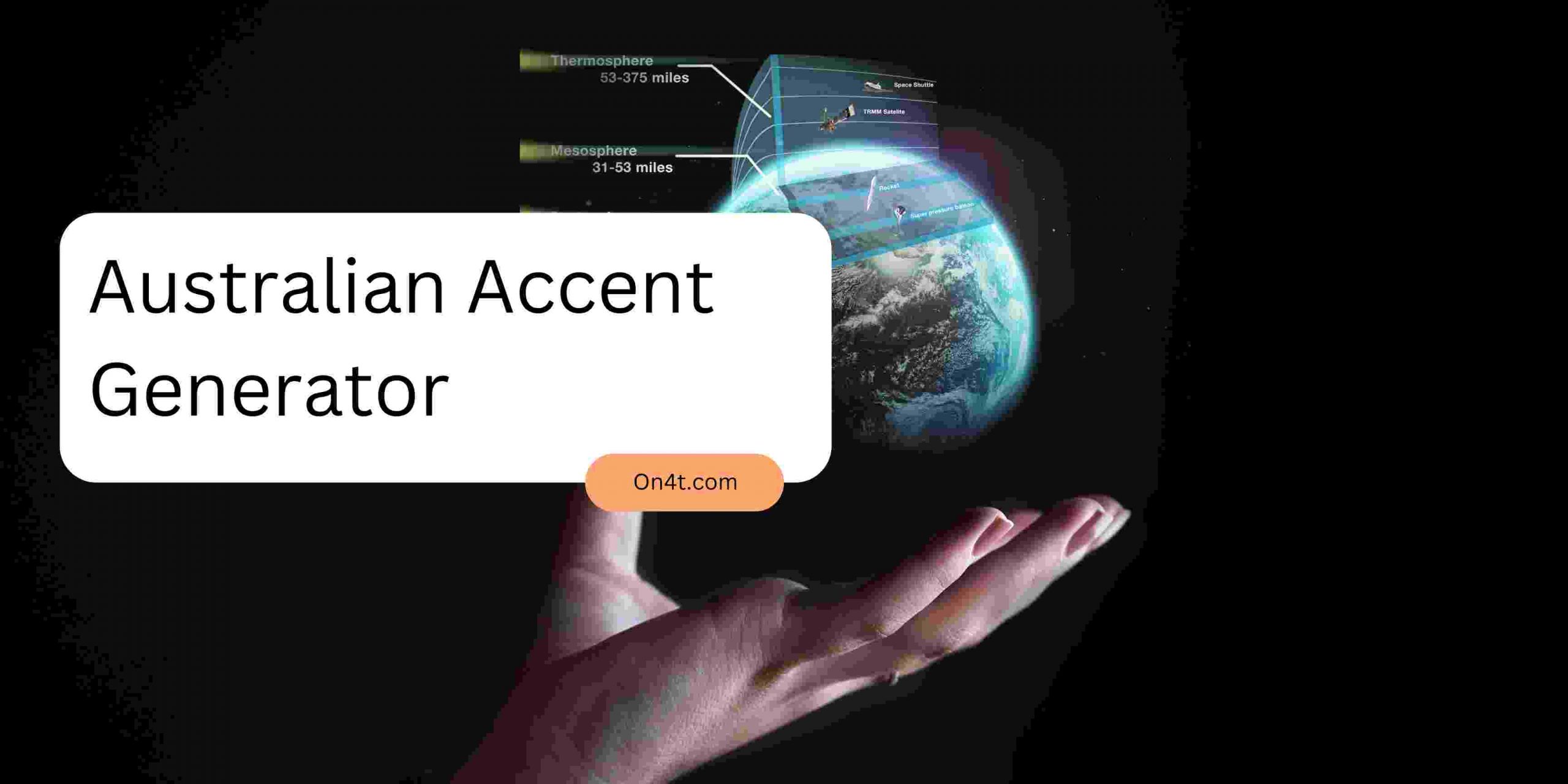 Australian Accent Generator