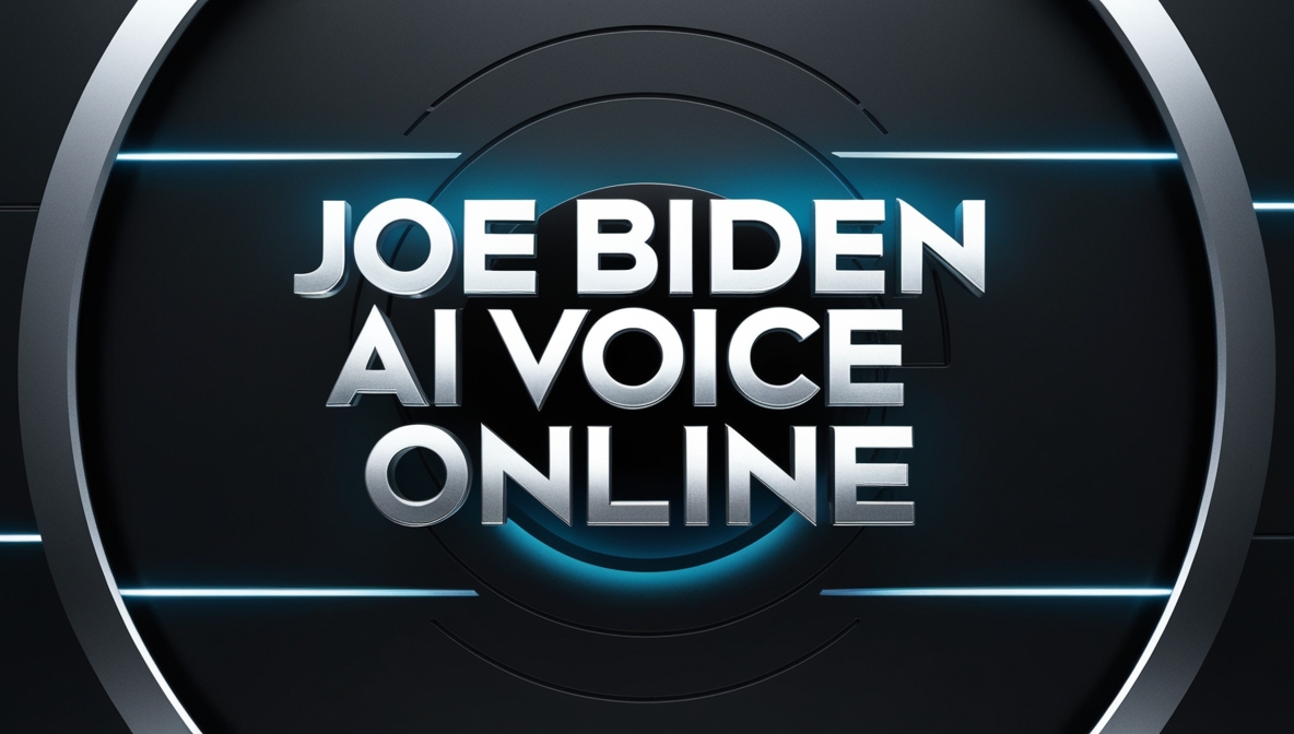 Joe Biden AI Voice Online