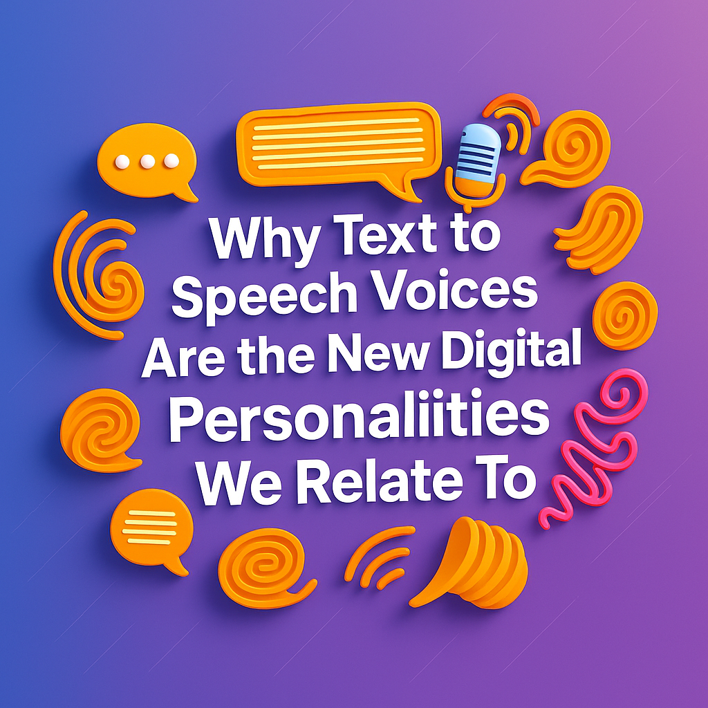 Why Text to Speech Voices Are the New Digital Personalities We Relate To