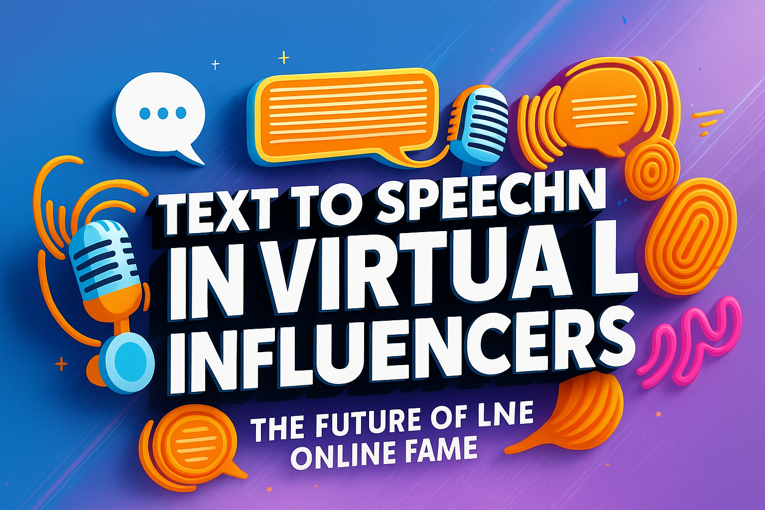 Text to Speech in Virtual Influencers: The Future of Online Fame
